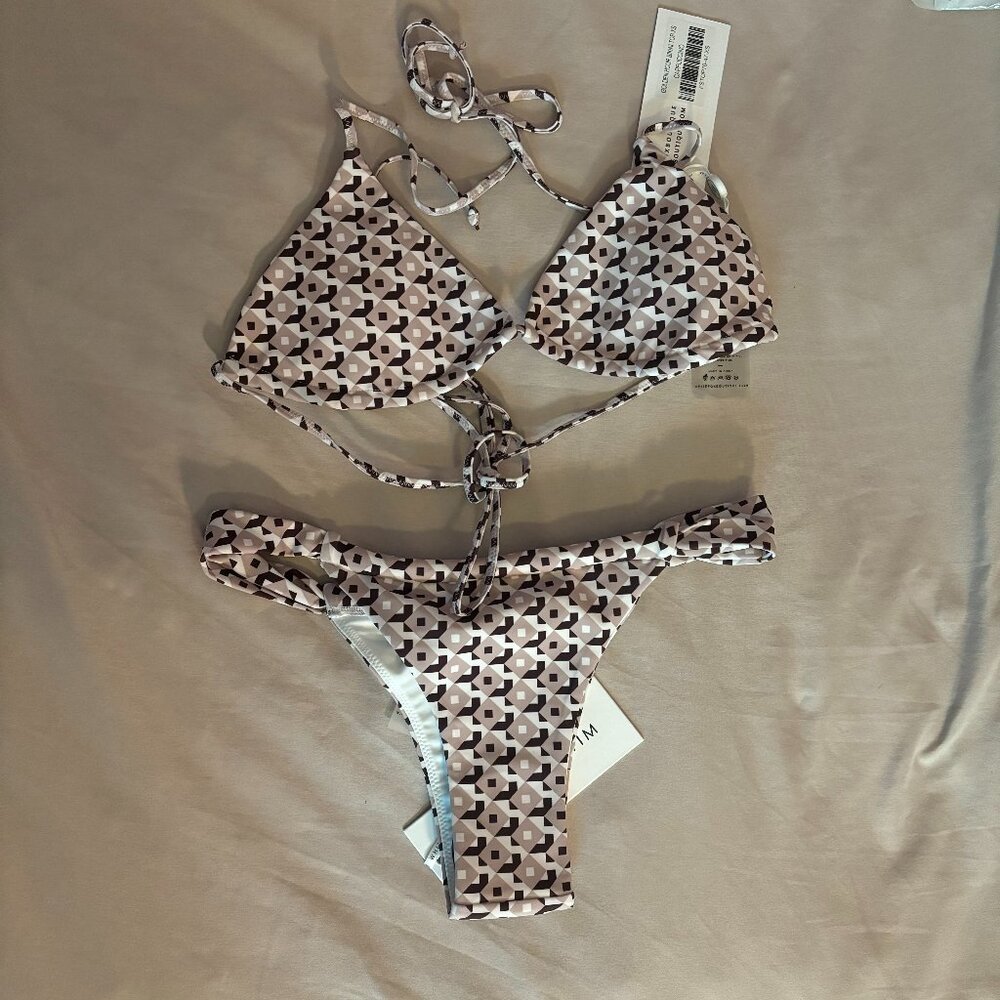 NWT Golden Hour Cappuccino Bikini from White Fox